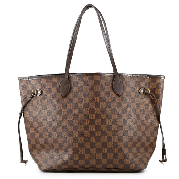 Louis Vuitton Handbags - LOUIS VUITTON Authentic Brown Damier Neverfull MM Tote Bag